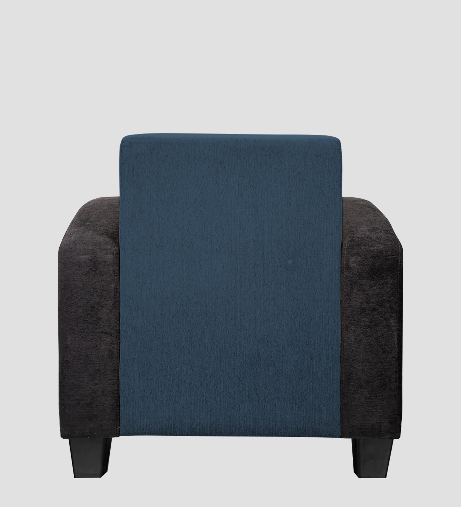 Alex Fabric 1 Seater Sofa In Light Blue Colour - Febonic Living