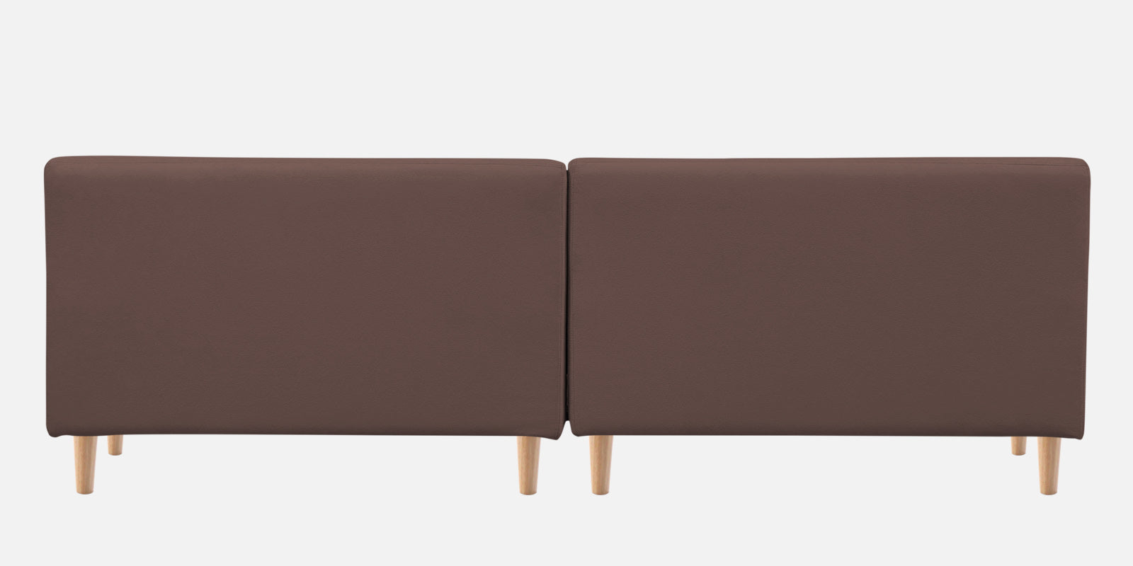 Woody Fabric LHS Sectional Sofa (3+Lounger) In Berry Wine Colour - Febonic Living