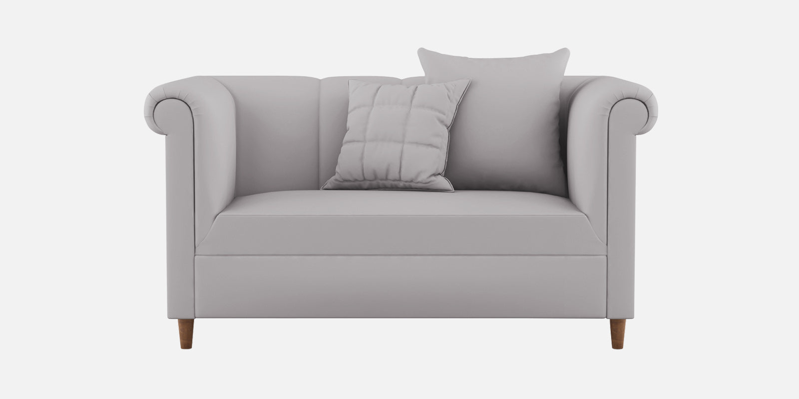 Rubi Velvet 2 Seater Sofa In Concrete grey Colour - Febonic Living