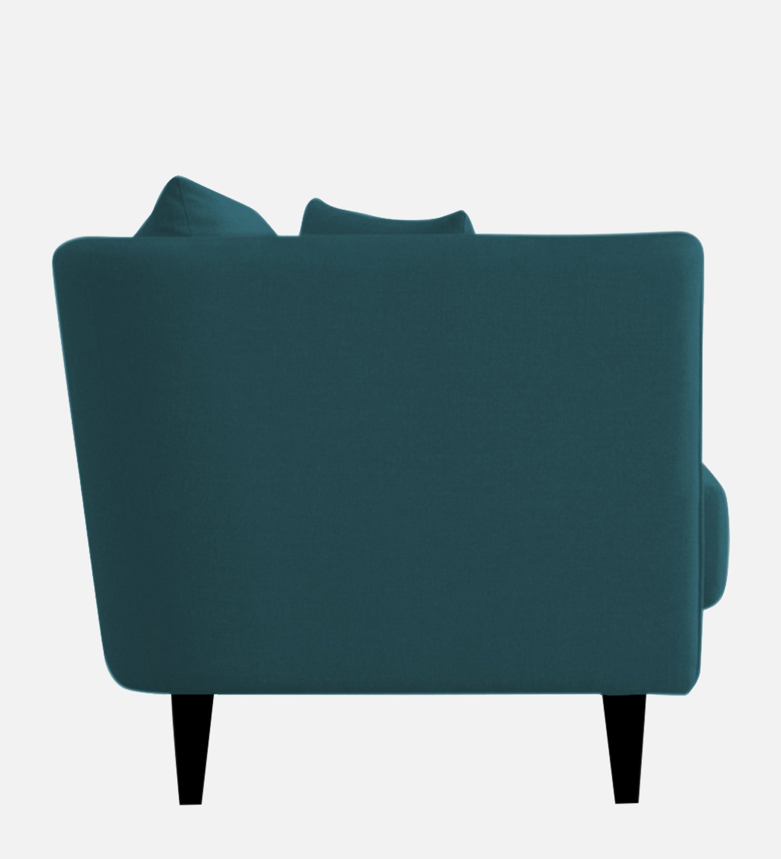 Norway Velvet 1 Seater Sofa In Arabian Green Colour - Febonic Living