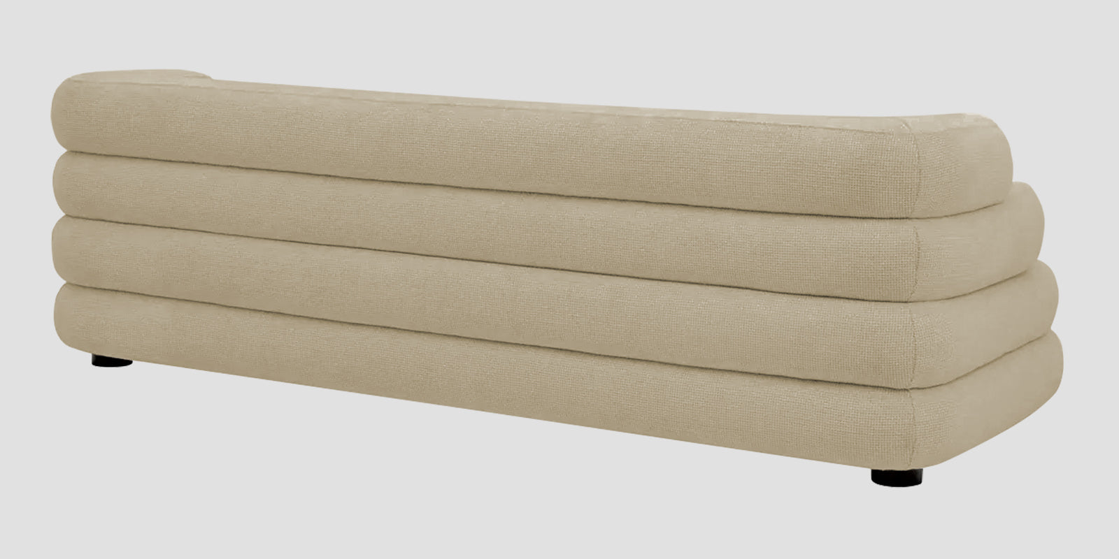 Wener Fabric 3 Seater Sofa In Honey Beige Colour - Febonic Living