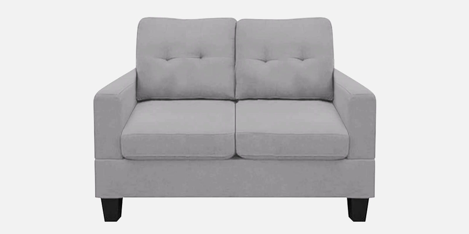Thomas Fabric 2 Seater Sofa In Lit Grey Colour - Febonic Living