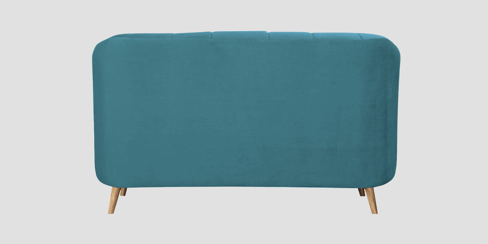 Kaylee Velvet 2 Seater Sofa In Aqua Blue Colour - Febonic Living