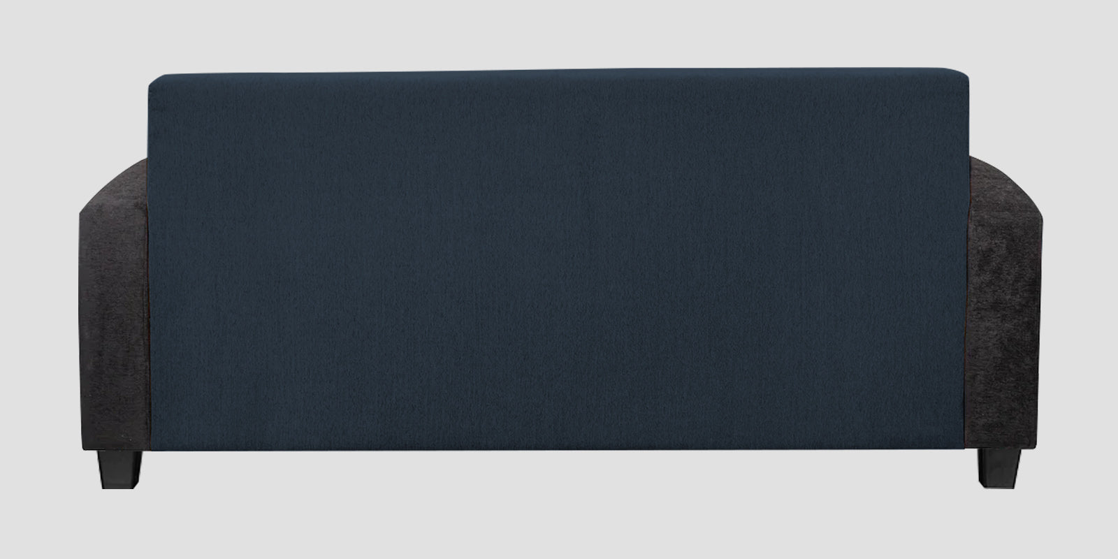 Alex Fabric 3 Seater Sofa In Denim Blue Colour