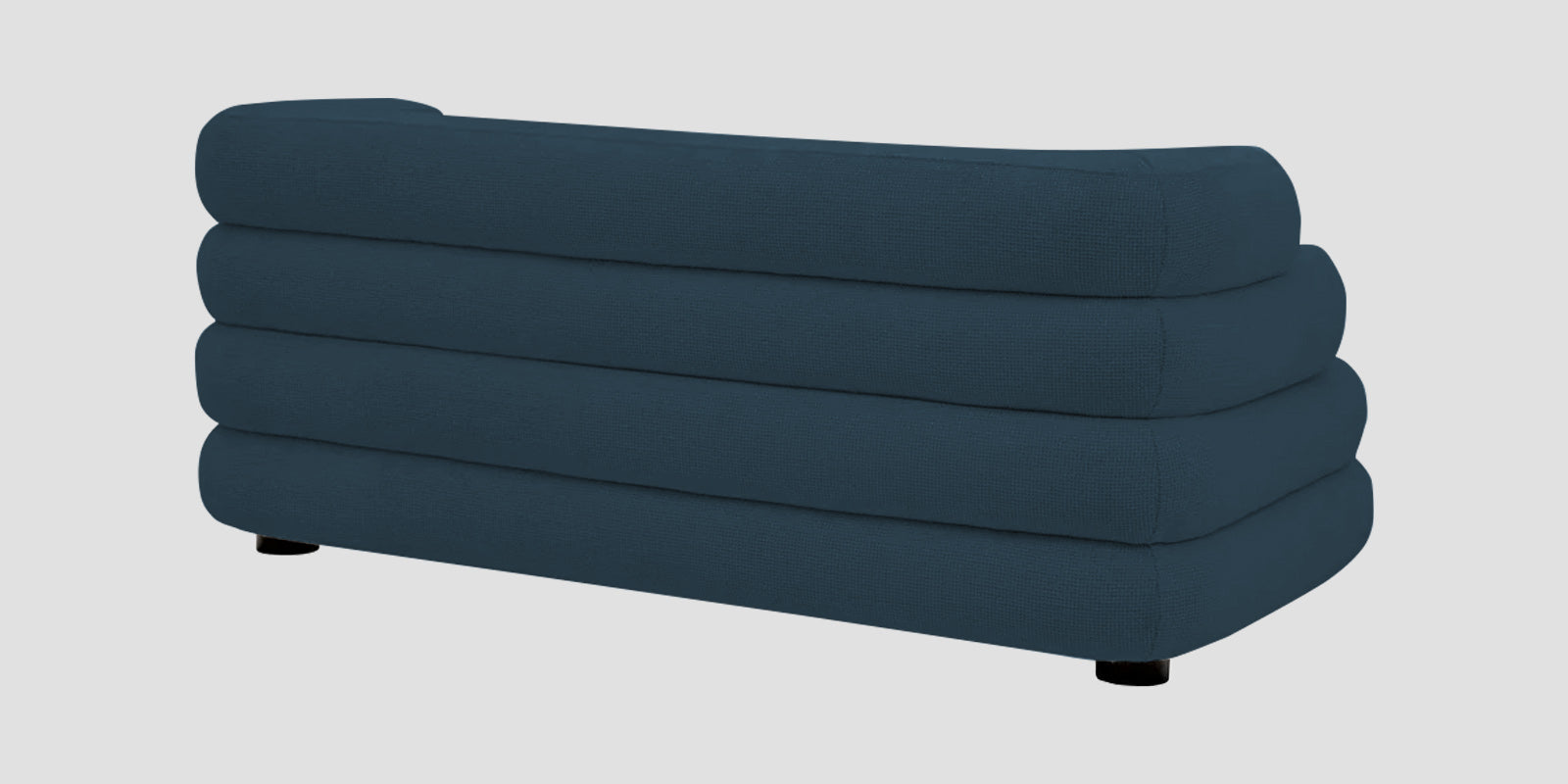 Wener Fabric 2 Seater Sofa In Cool Blue Colour - Febonic Living