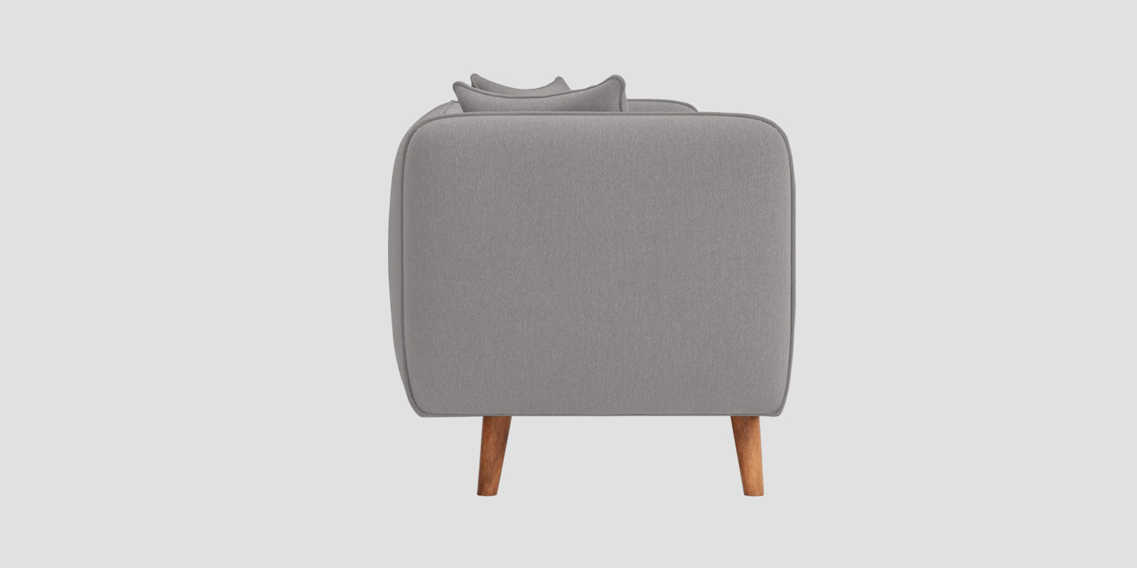 Reva Fabric 2 Seater Sofa In Silver Grey Colour - Febonic Living