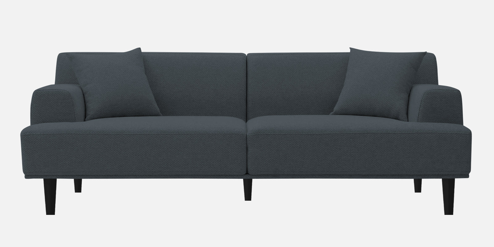 Cobby Fabric 3 Seater Sofa In Duby Grey Colour - Febonic Living