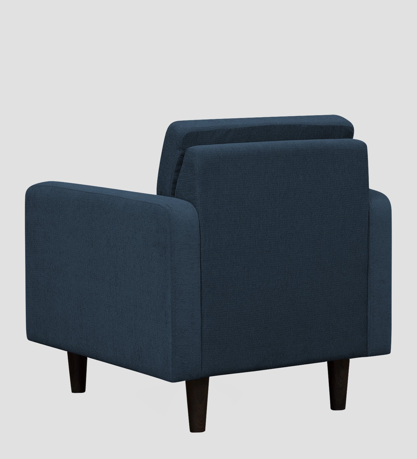 Noha Fabric 1 Seater Sofa in Light Blue Colour