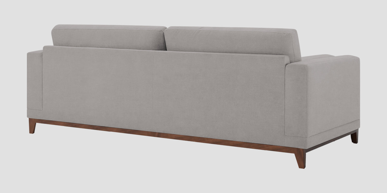 Esha Fabric 3 Seater Sofa In Silver Grey Colour - Febonic Living