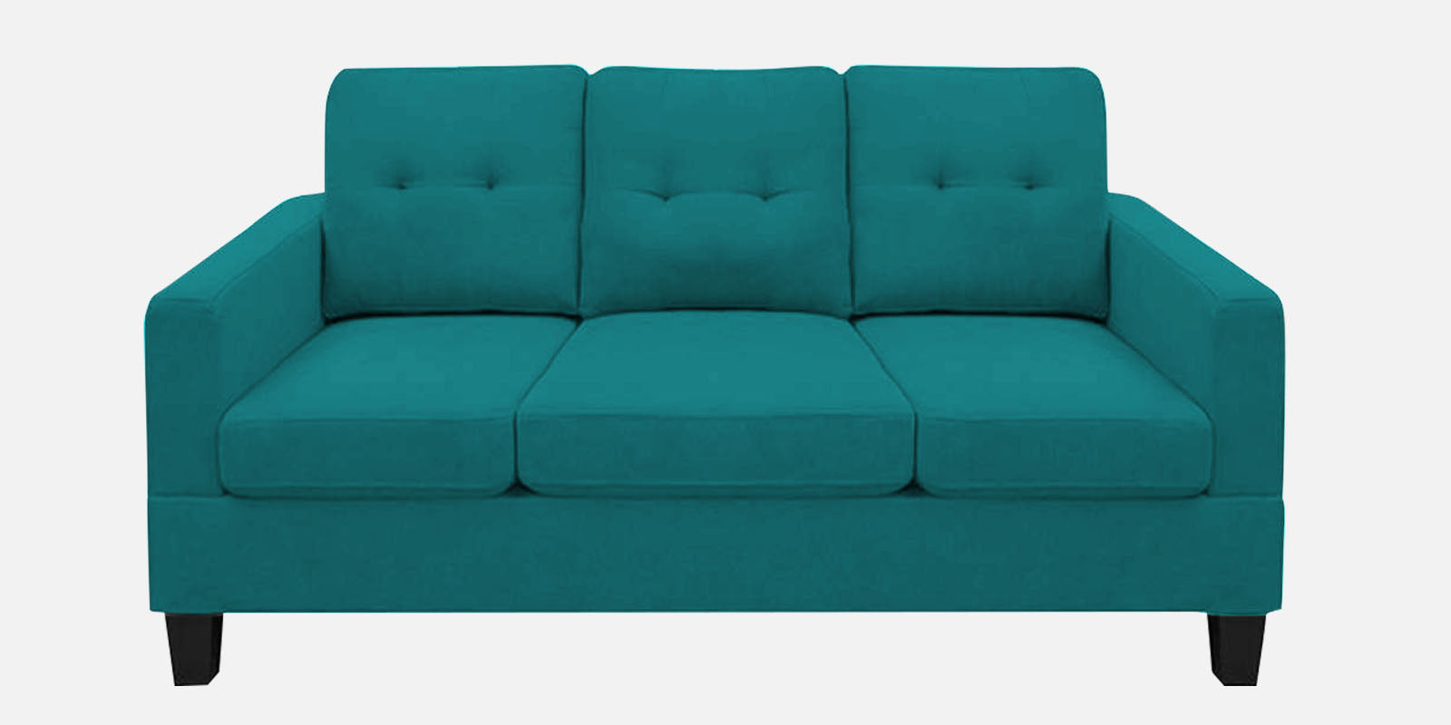 Thomas Fabric 3 Seater Sofa in Sea Green Colour