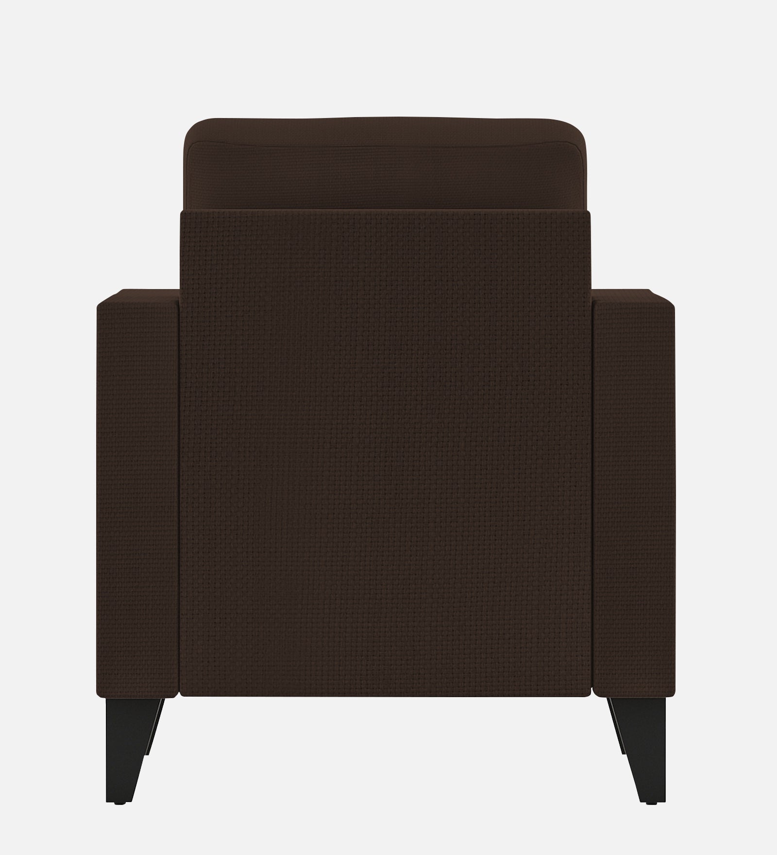 Nori Fabric 1 Seater Sofa In Cidar Brown Colour - Febonic Living