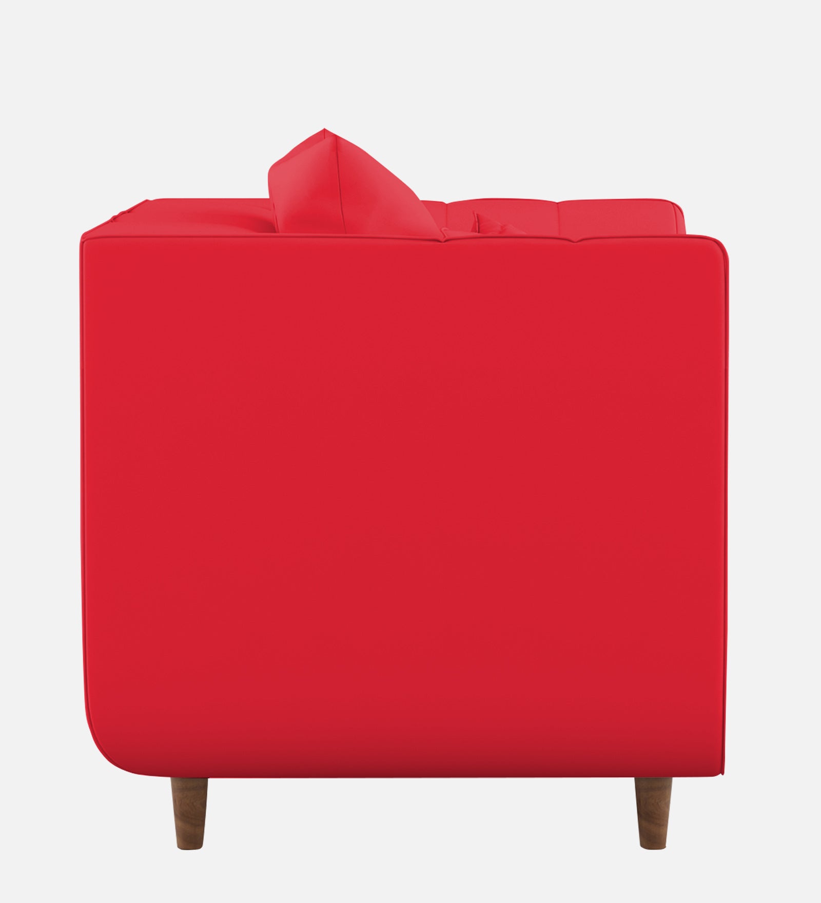Sumo Velvet 1 Seater Sofa In Ox Blood Maroon Colour - Febonic Living