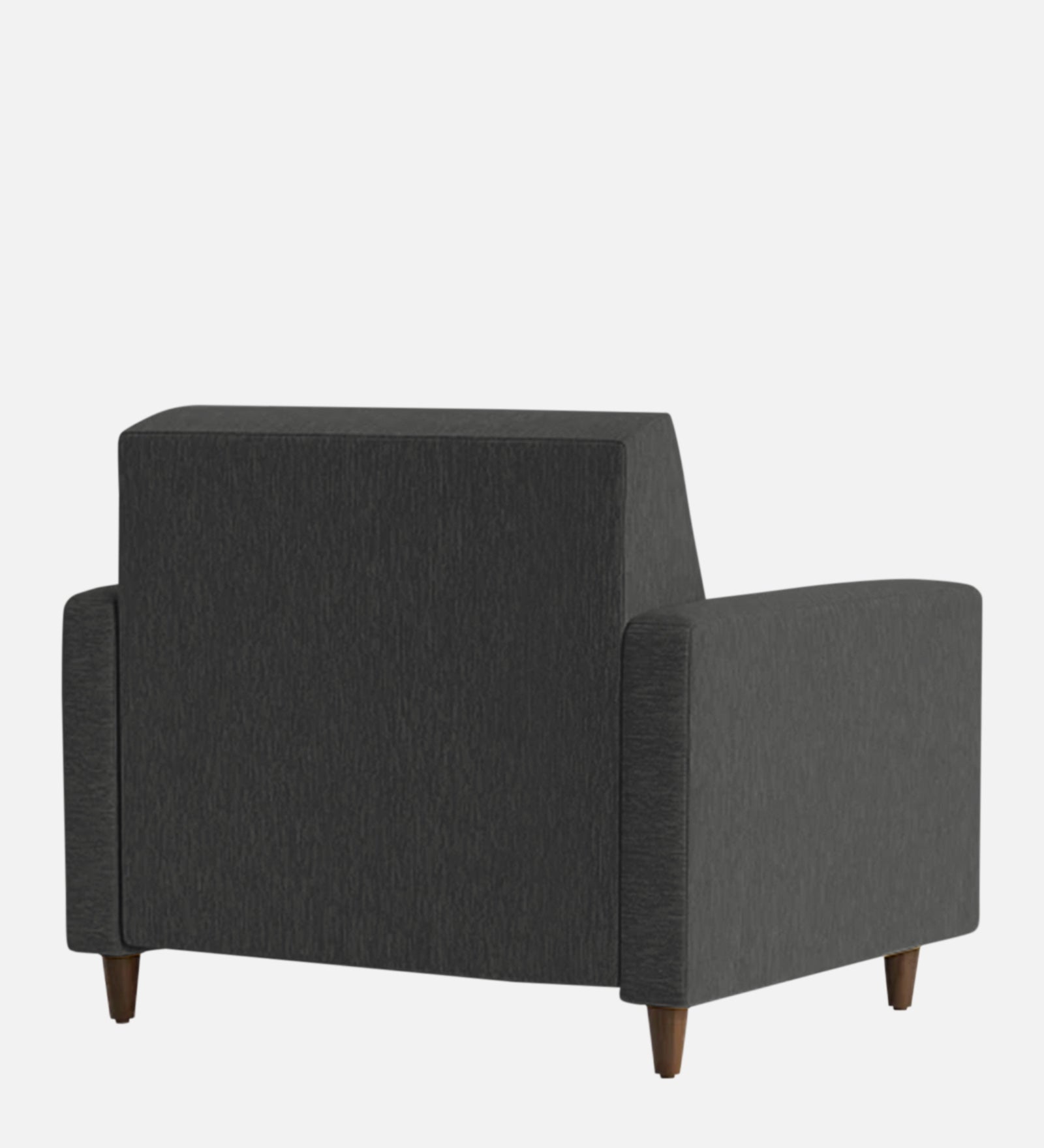 Timon Fabric 1 Seater Sofa In Charcoal Grey Colour - Febonic Living