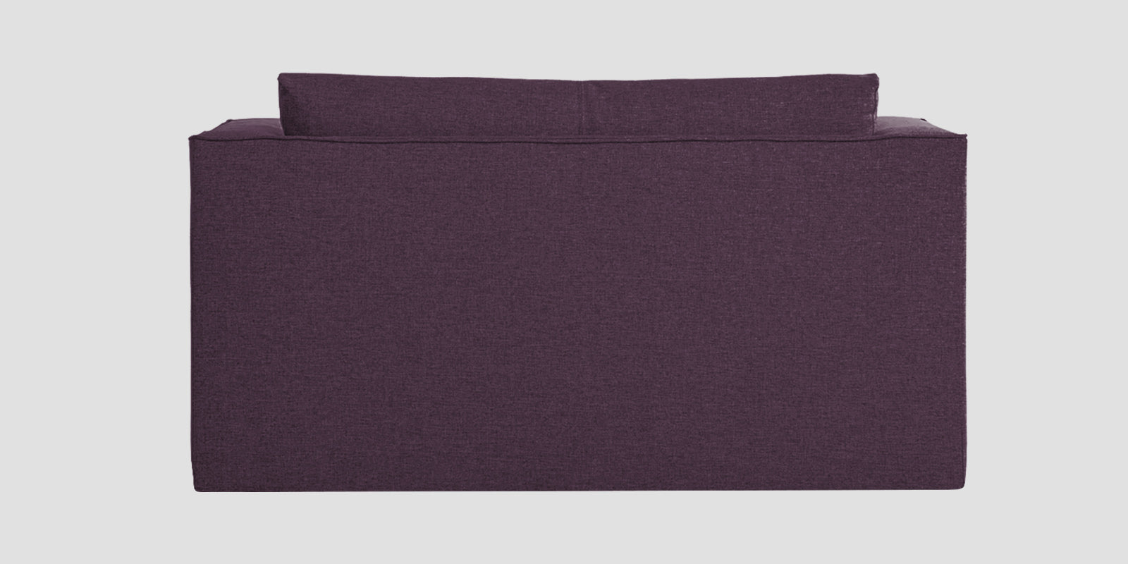 Kenia Fabric 2 Seater Foldable Sofa Cum Bed In Greek Purple Colour - Febonic Living