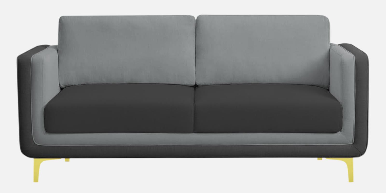 Visky Velvet 3 Seater Sofa in Pearl Grey-Hory Grey Colour