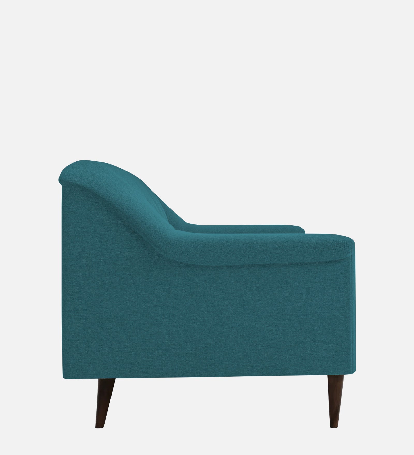 Homer Fabric 1 Seater Sofa In Water Blue Colour - Febonic Living