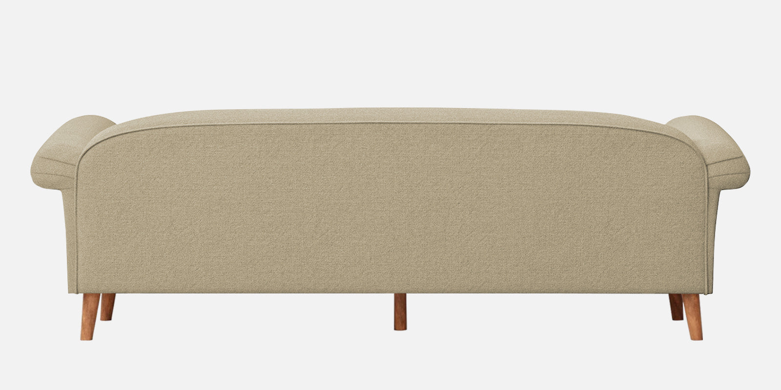 Barber Fabric 3 Seater Sofa In Honey Beige Colour - Febonic Living