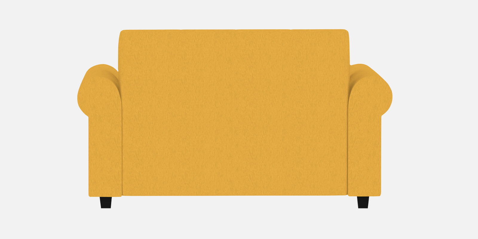 Derado Fabric 2 Seater Sofa In Bold Yellow Colour - Febonic Living