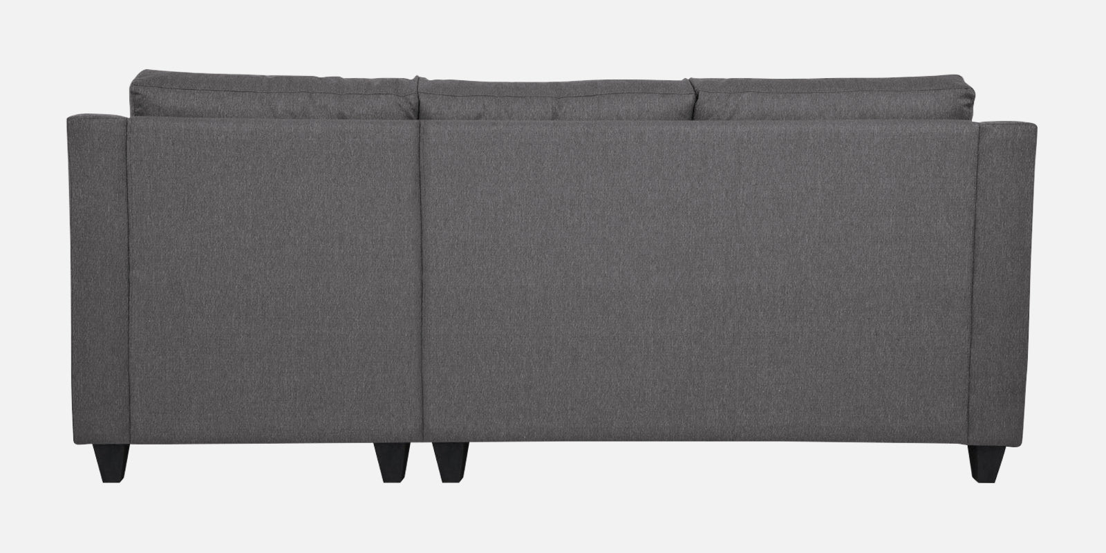 Welly Fabric LHS Sectional Sofa (2+Lounger) In Sudo Grey Colour