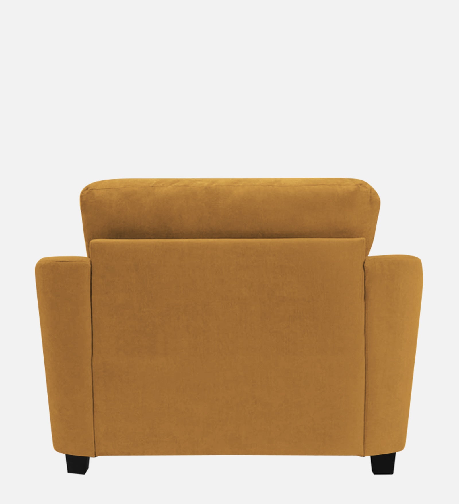 Mulan Fabric 1 Seater Sofa In Corn Yellow Colour - Febonic Living