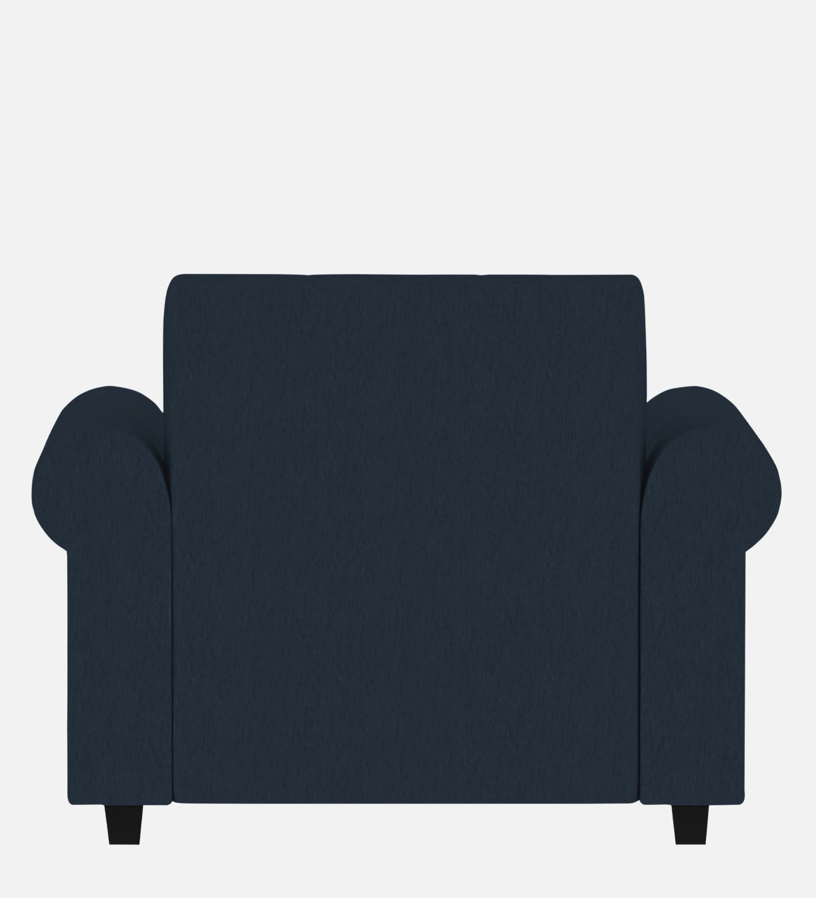 Derado Fabric 1 Seater Sofa In Denim Blue Colour - Febonic Living