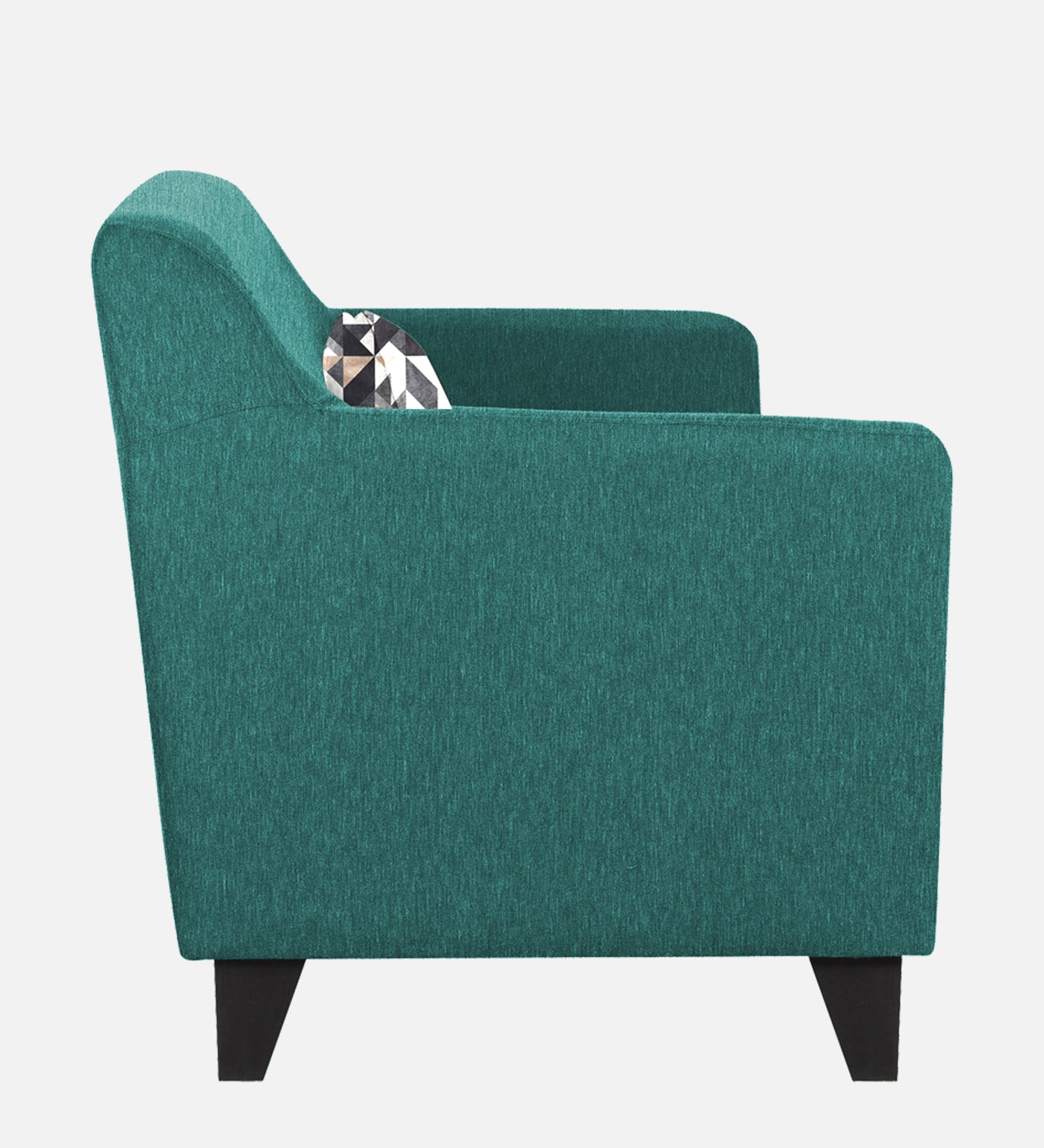 Melaan Fabric 1 Seater Sofa In Sea Green Colour - Febonic Living