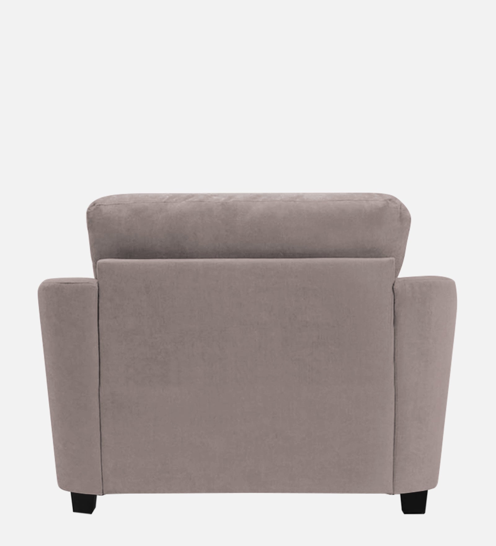 Mulan Fabric 1 Seater Sofa In Almond Beige Colour - Febonic Living