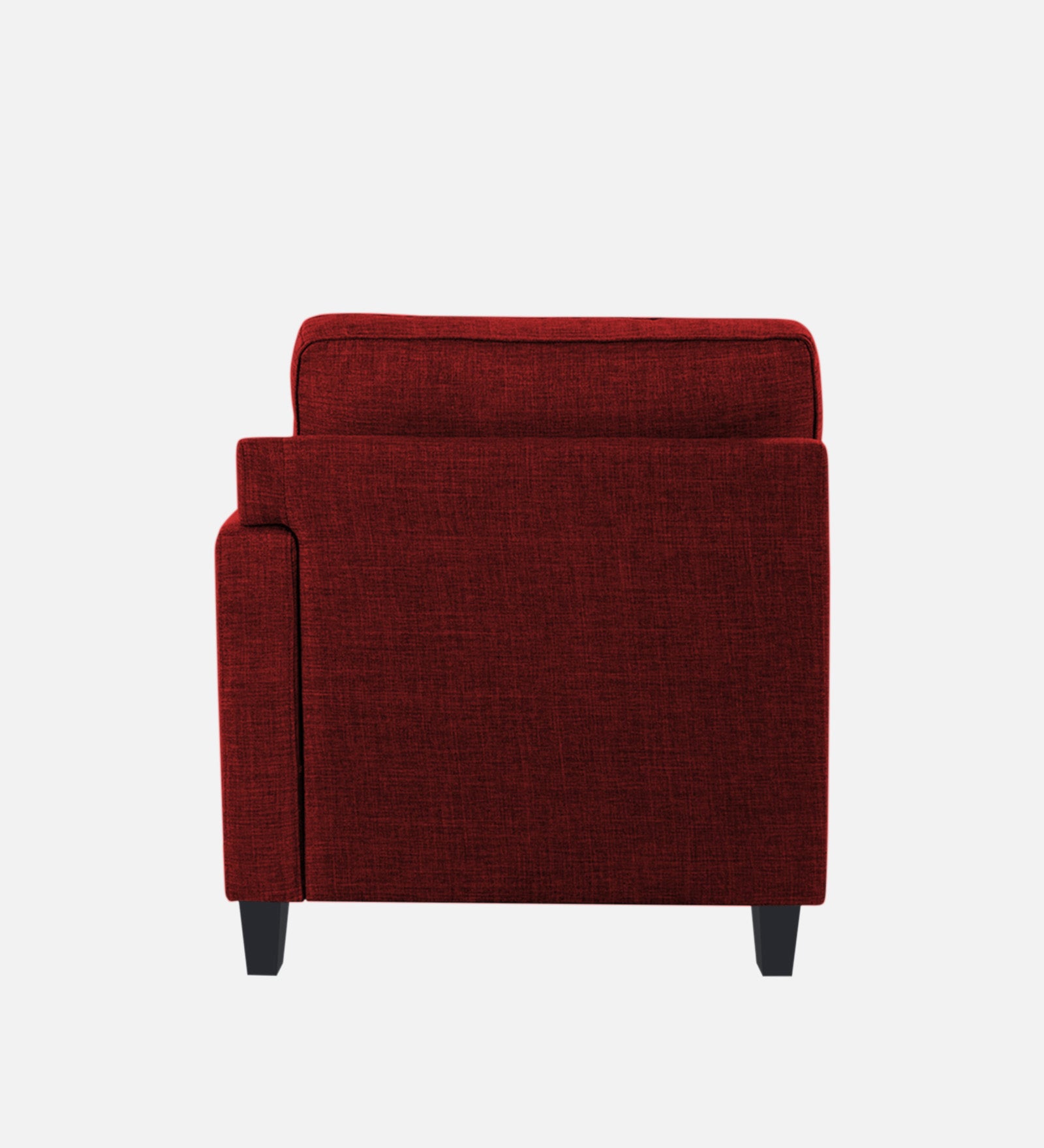 Harry Fabric RHS Chaise Lounger in Blood Maroon Colour