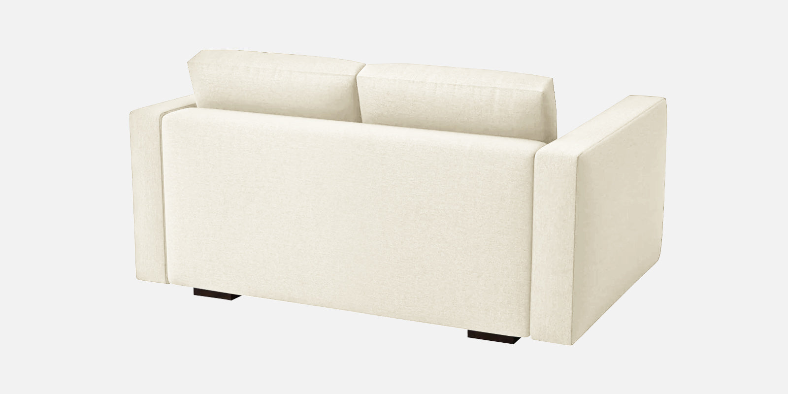 Messy Fabric 2 Seater Sofa In Ivory Cream Colour - Febonic Living