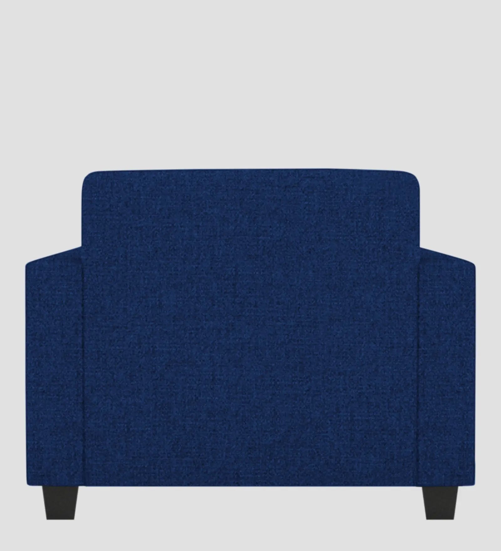 Lipu Fabric 1 Seater Sofa In Royal Blue Colour Febonic Living