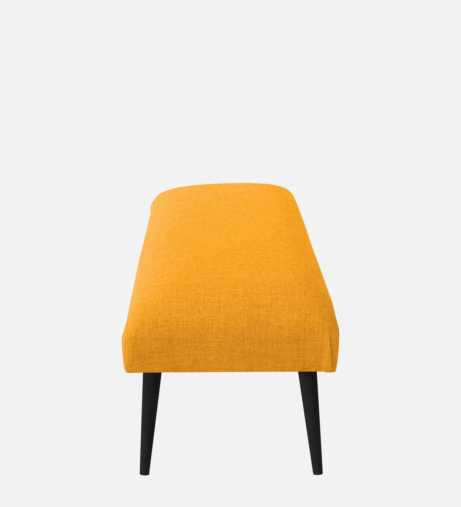 Adon Velvet Bench In Safforn Yellow Colour - Febonic Living
