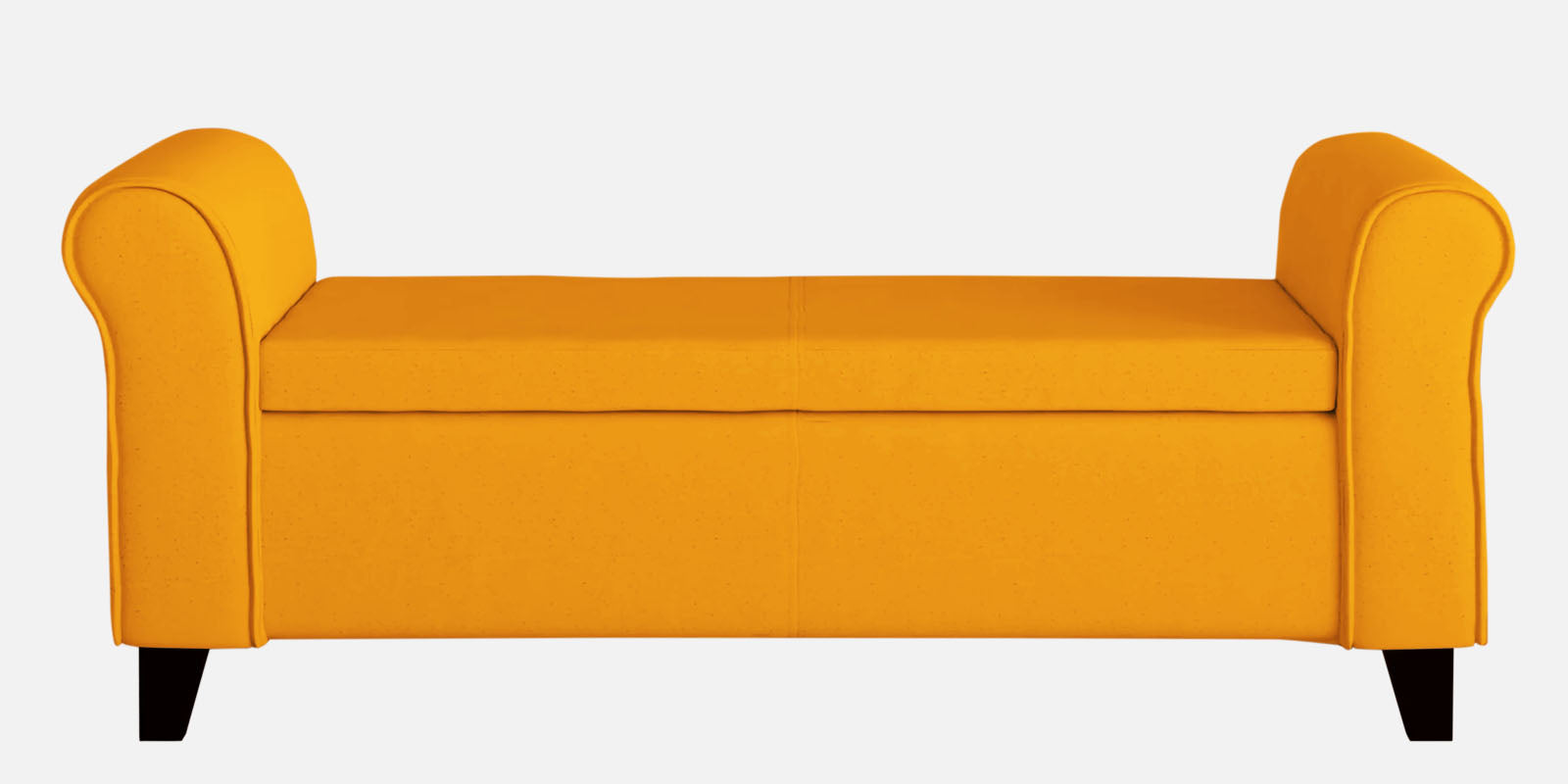 Molo Fabric 2 Seater Recamier in Bold Yellow Colour With Storage