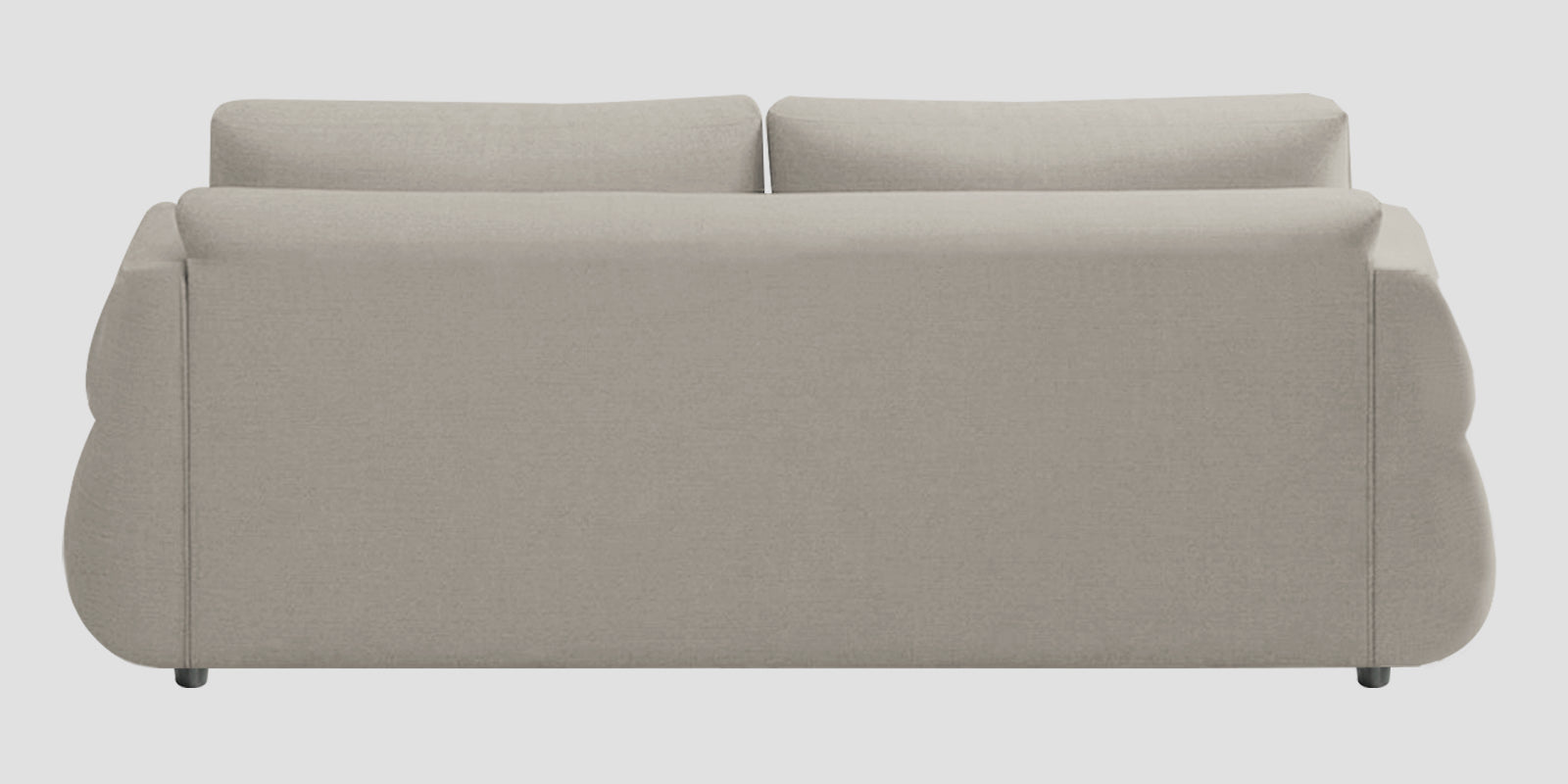 Jack Fabric 3 Seater Sofa In Ash Grey Colour - Febonic Living