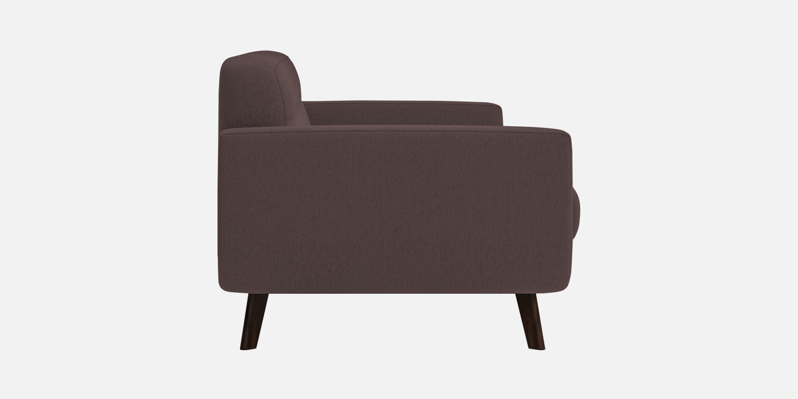 Marsela Fabric 2 Seater Sofa In Night Brown Colour - Febonic Living