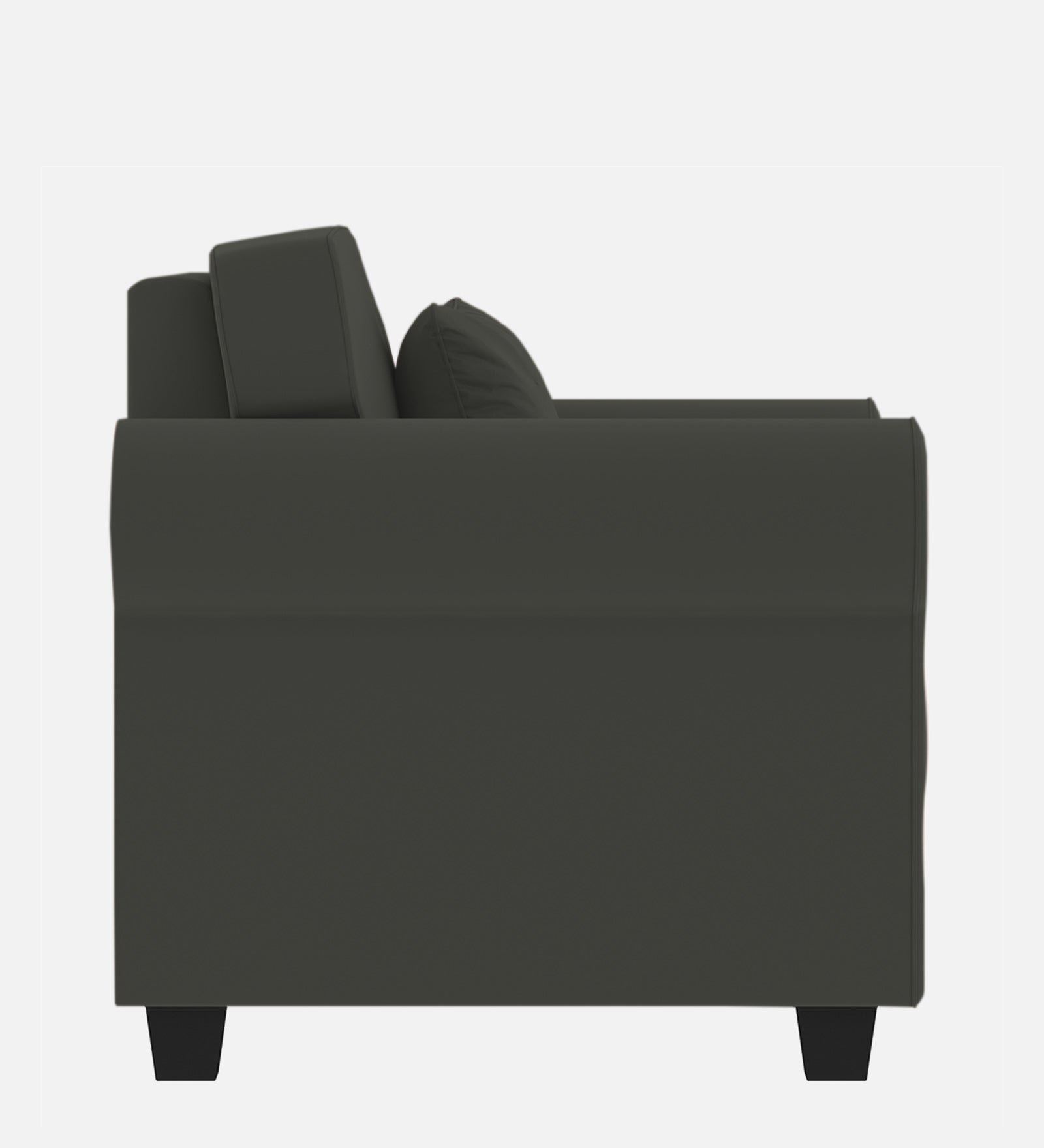 Numonk Velvet 1 Seater Sofa In Hory Grey Colour - Febonic Living