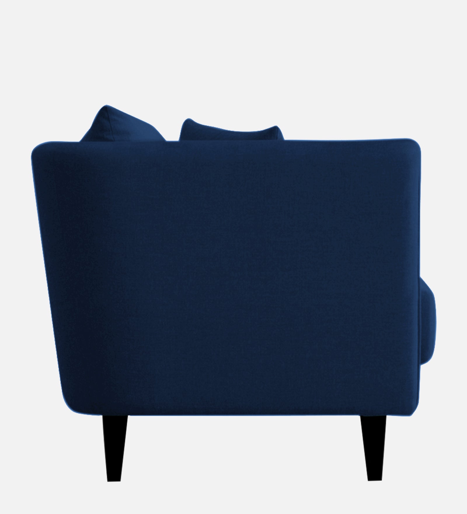 Norway Velvet 1 Seater Sofa In Imperial Blue Colour - Febonic Living