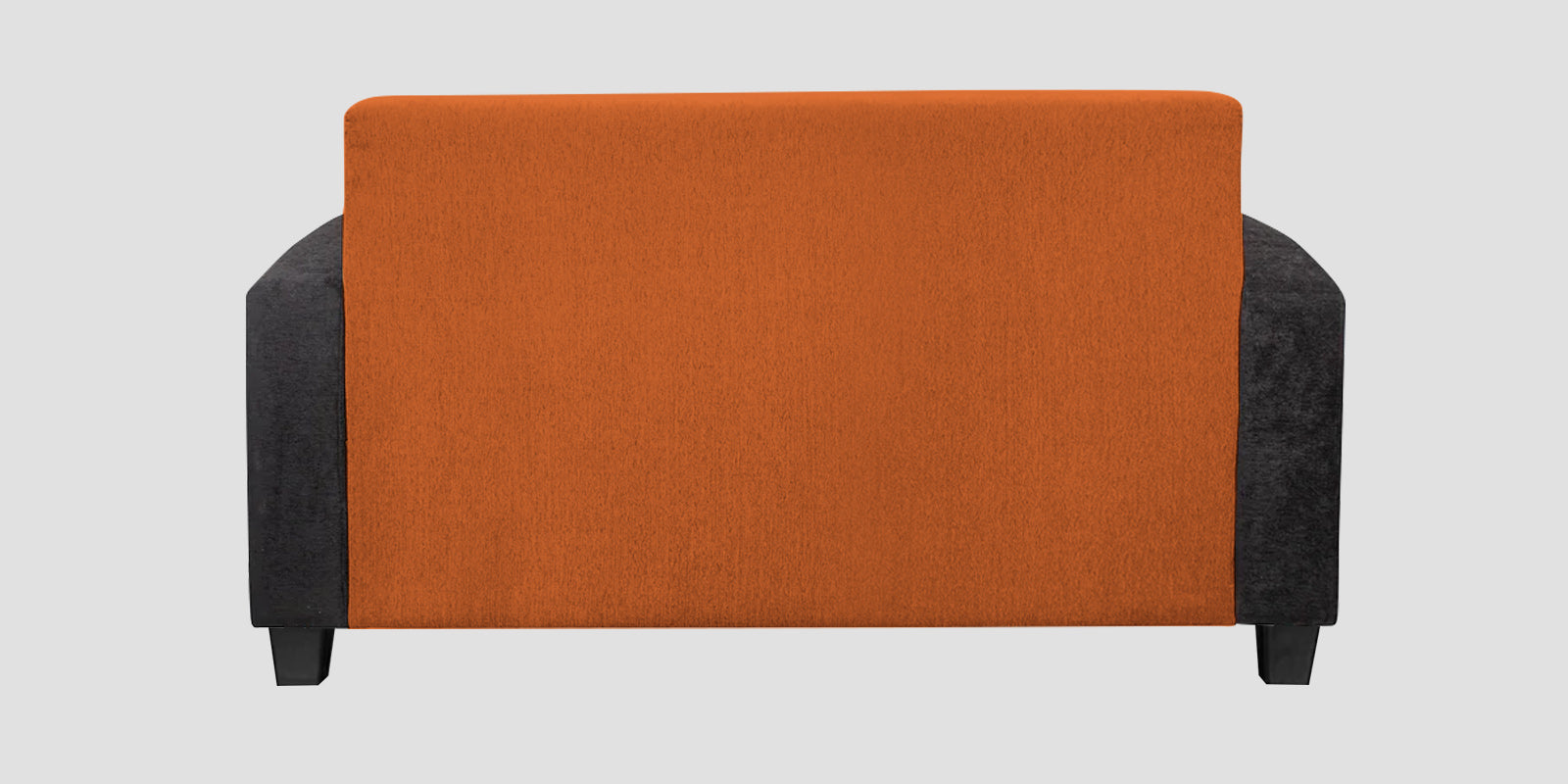 Alex Fabric 2 Seater Sofa In Vivid Orange Colour - Febonic Living