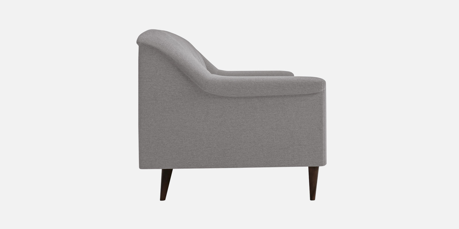 Homer Fabric 3 Seater Sofa In Silver Grey Colour - Febonic Living