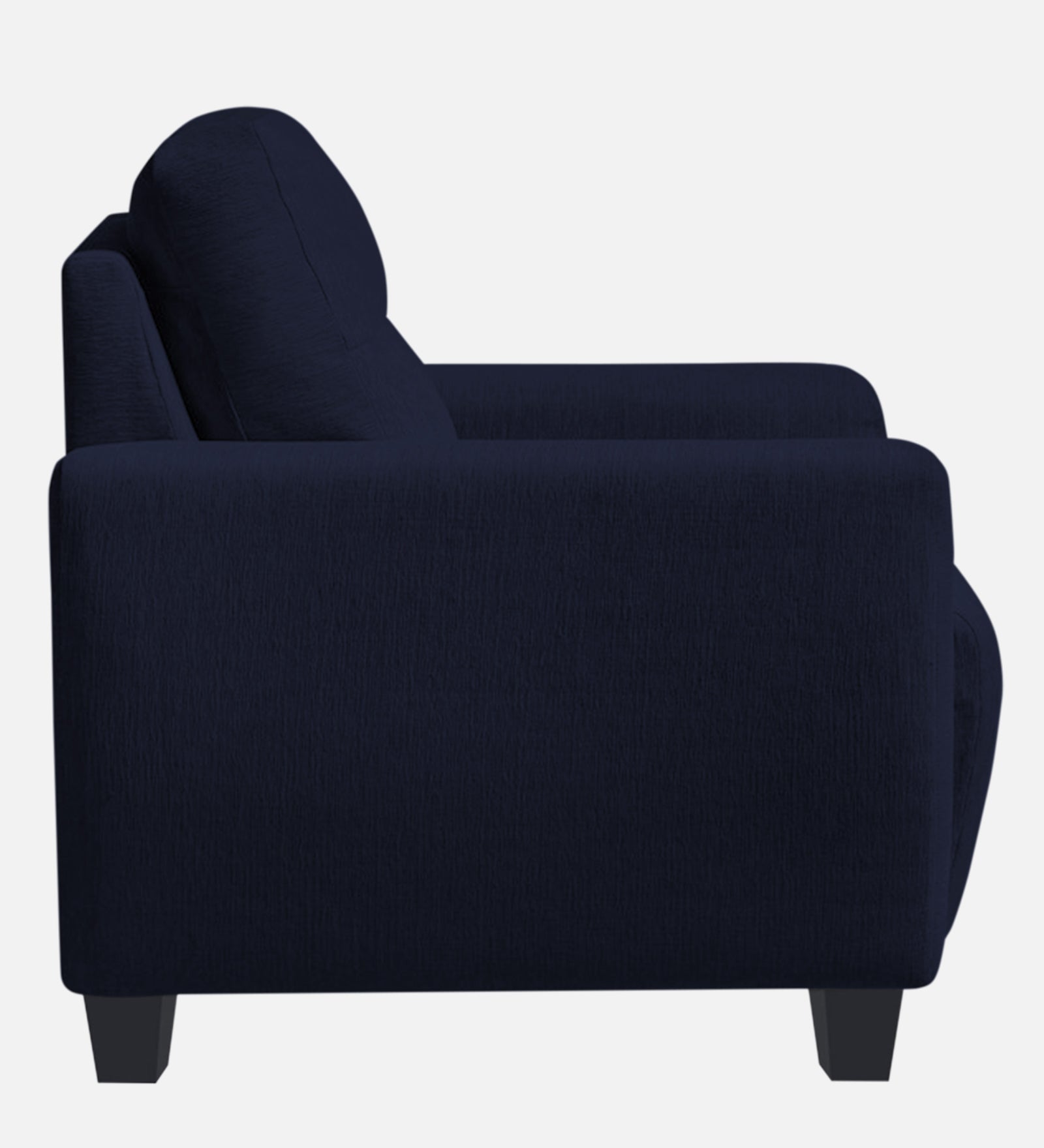 Bakadi Fabric 1 Seater Sofa In Royal blue Colour - Febonic Living