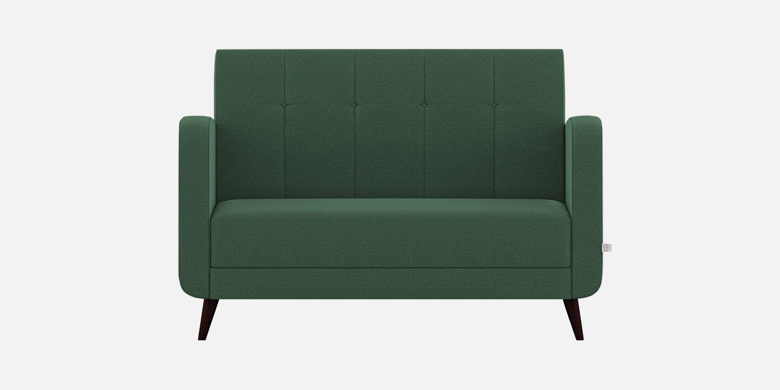 Wiki Velvet 2 Seater Sofa In Amazon Green Colour - Febonic Living