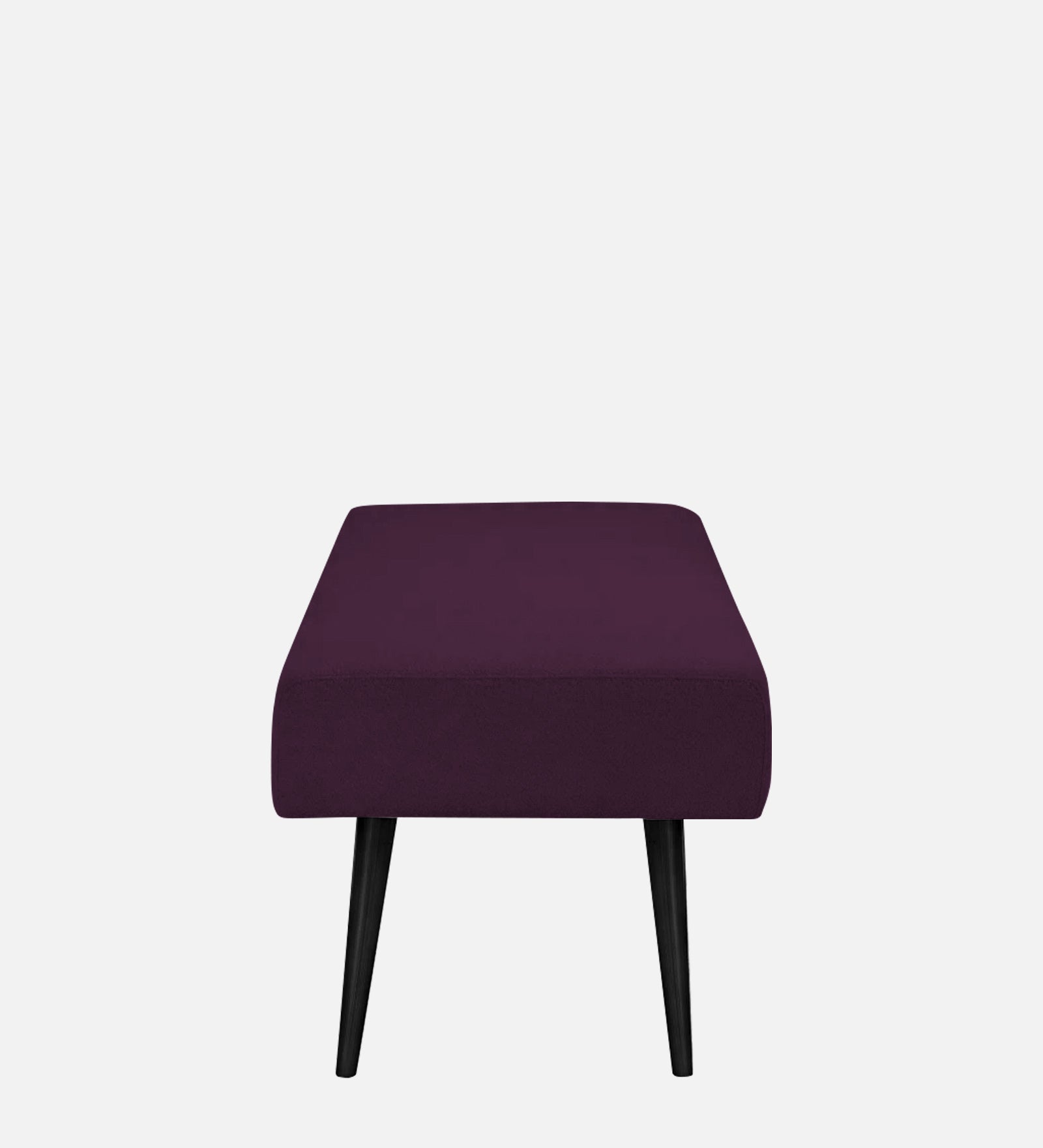 Orbit Fabric Bench In Greek Purple Colour - Febonic Living