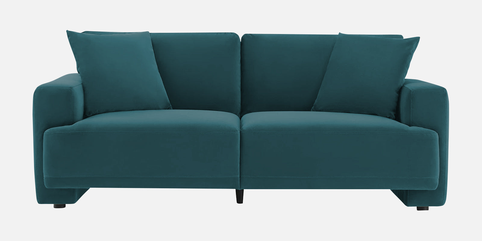 Kosta Velvet 2 Seater Sofa In Arabian Green Colour - Febonic Living