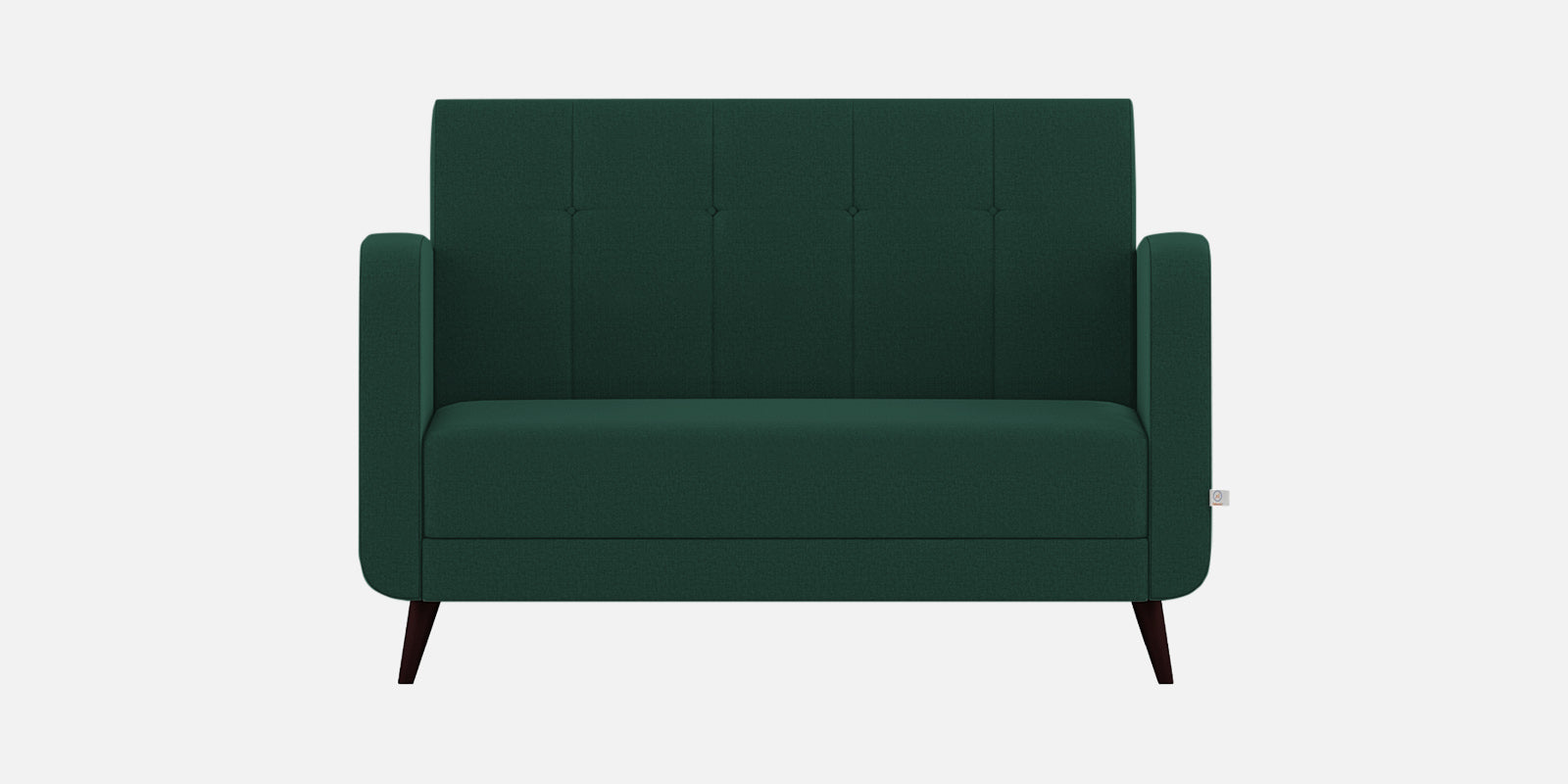 Wiki Velvet 2 Seater Sofa In Forest Green Colour - Febonic Living