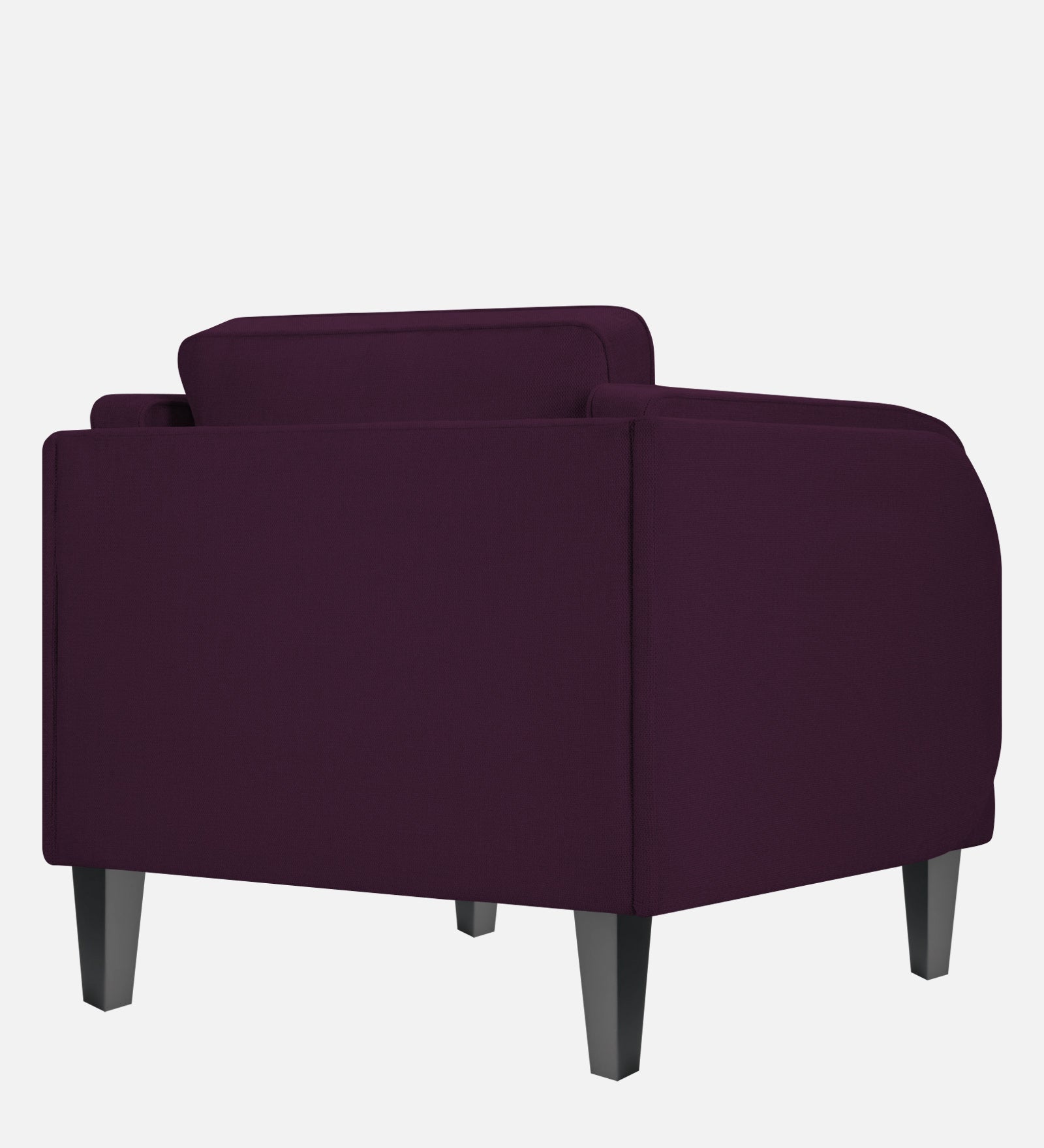 Siddy Fabric 1 Seater Sofa In Greek Purple Colour - Febonic Living