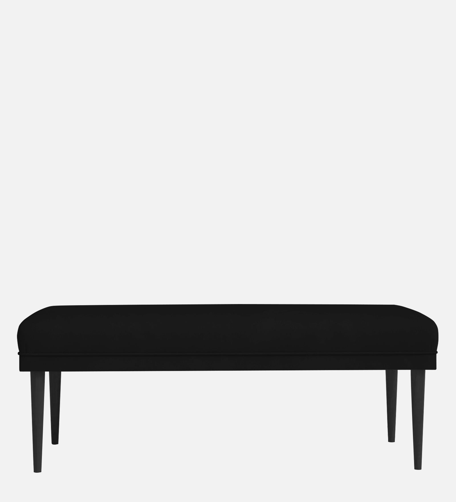 Summer Fabric Bench In Heather Black Colour - Febonic Living