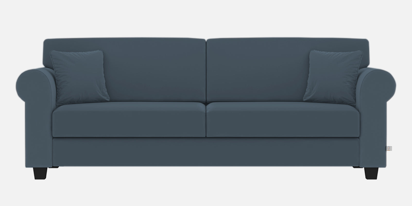 Numonk Velvet 3 Seater Sofa In Oxford Blue Colour - Febonic Living