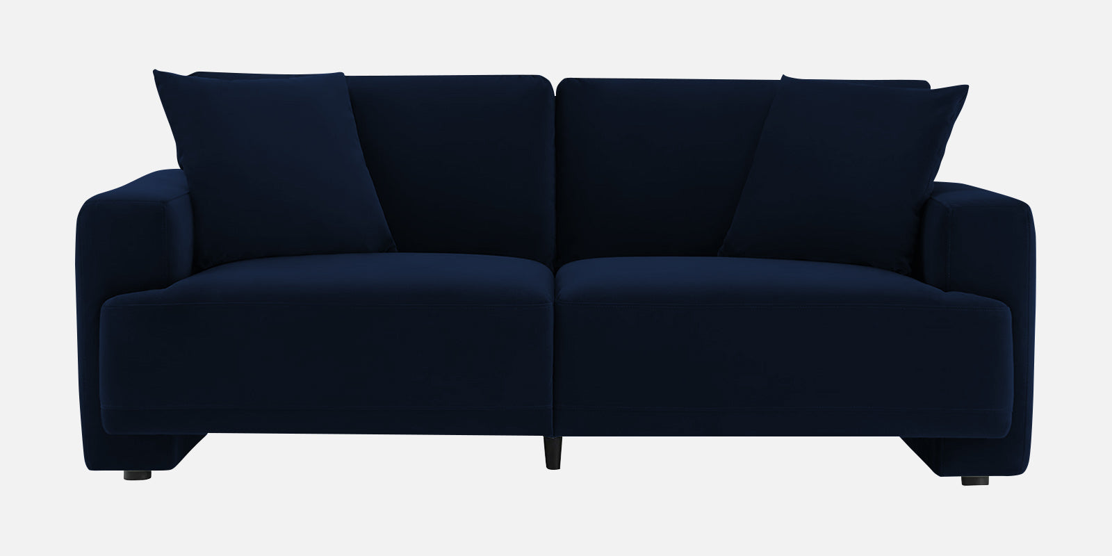 Kosta Velvet 2 Seater Sofa in Dark Blue Colour