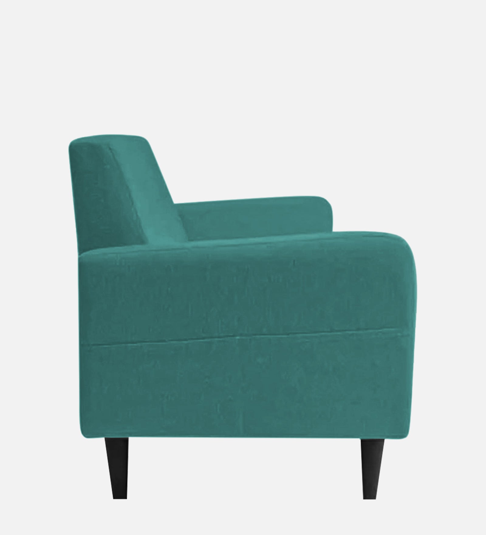Marq Fabric 1 Seater Sofa In  Sea Green Colour - Febonic Living