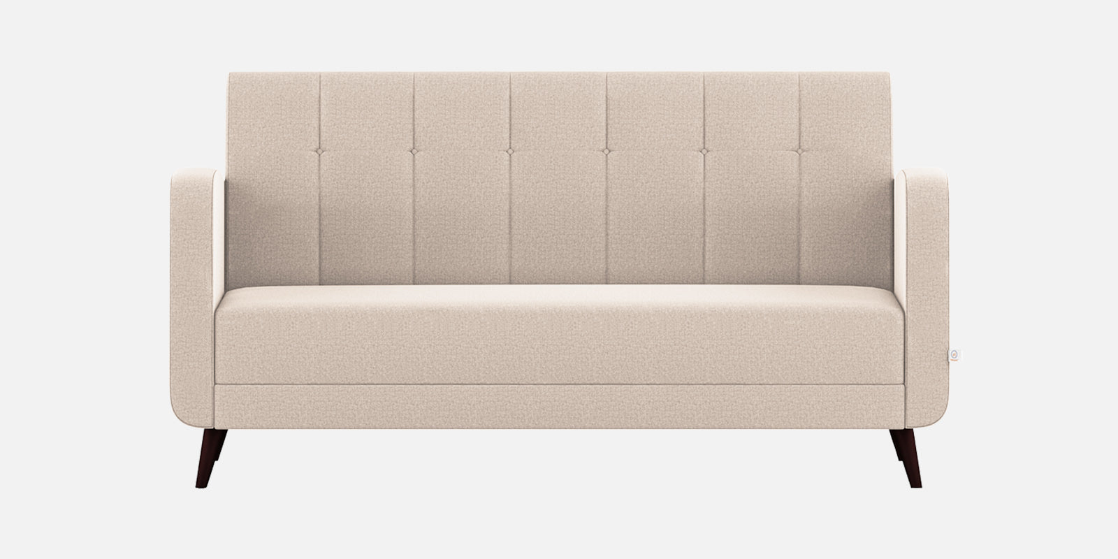 Wiki Velvet 3 Seater Sofa in Camel Beige Colour
