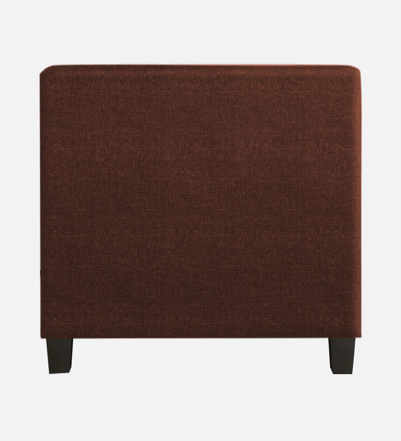 Chastin Fabric 1 Seater Sofa In Coffee Brown Colour - Febonic Living